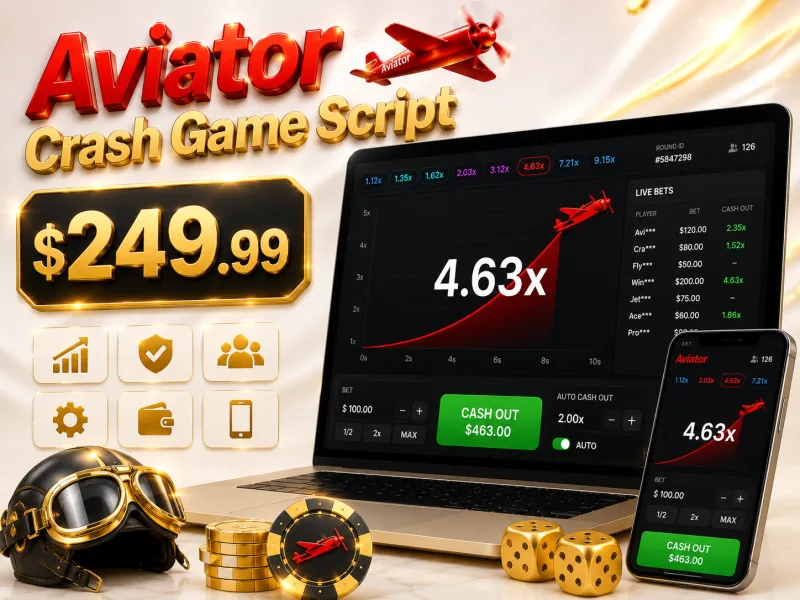 Aviator Crash Game Script