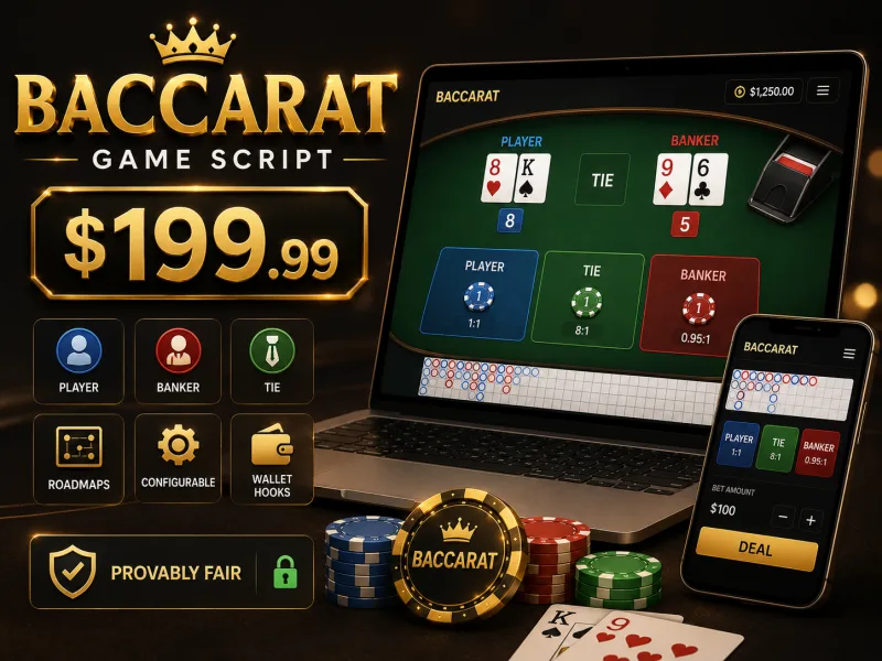 Baccarat Game Script