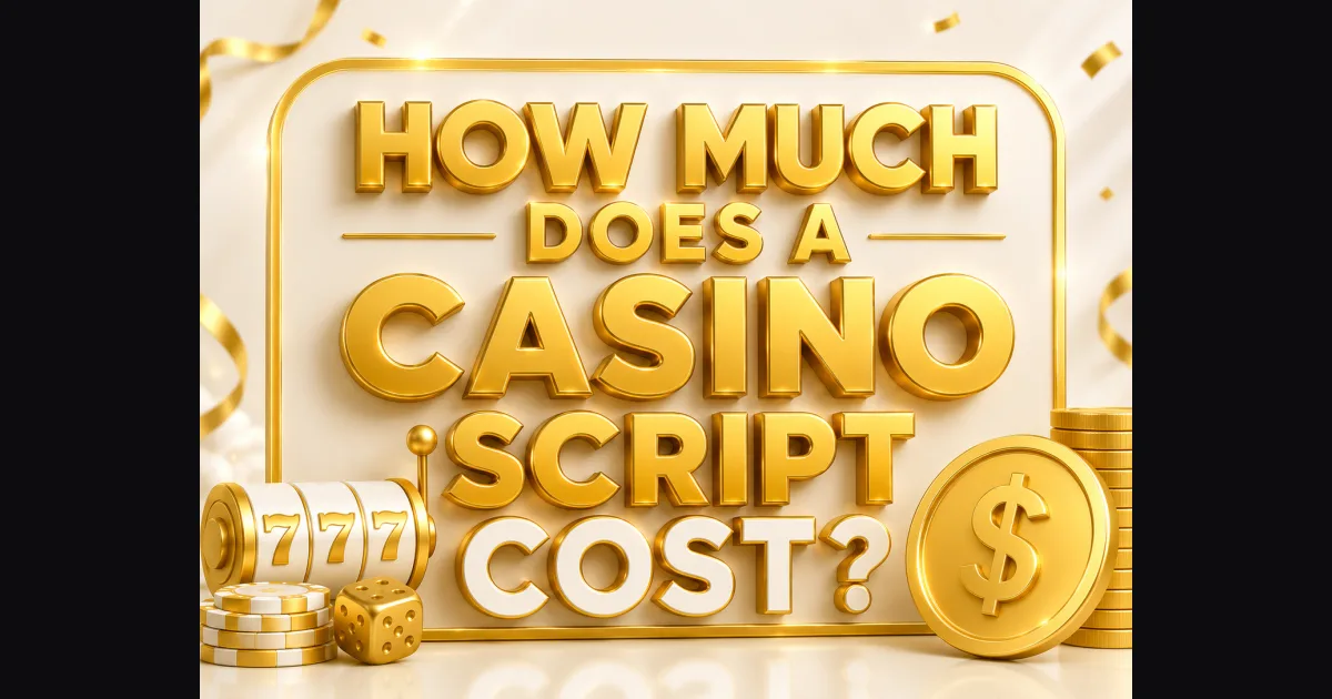 How Much Does a Casino Script Cost in 2026? casino script screenshot